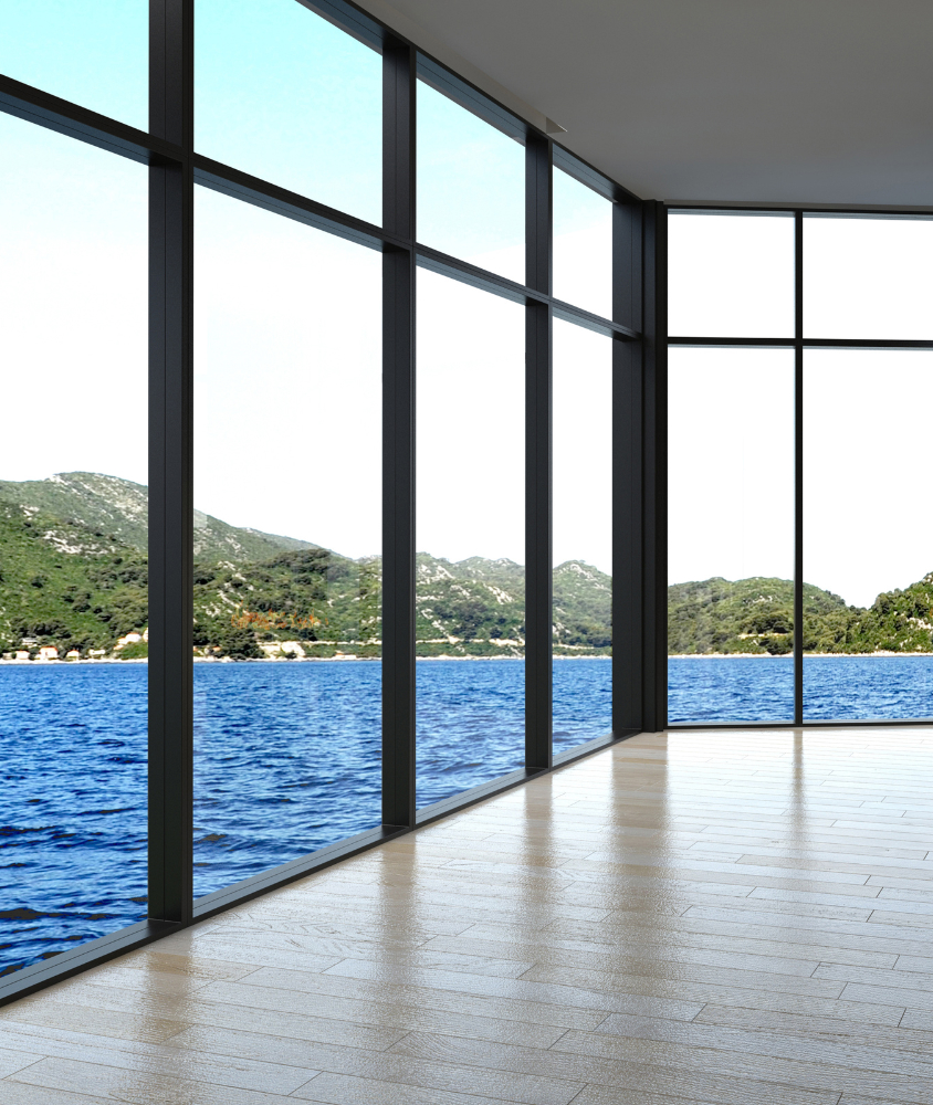 paredes de vidro em Recife